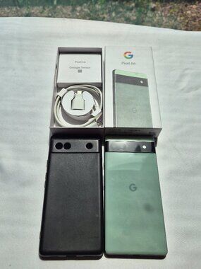 Lightly Used Google Pixel 6a 128GB Sage (Green) Factory Unlocked